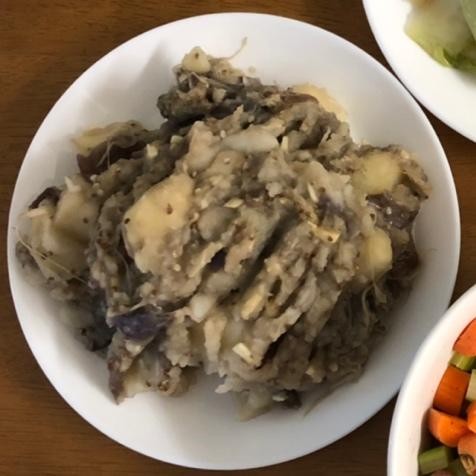 蒸土豆茄子
