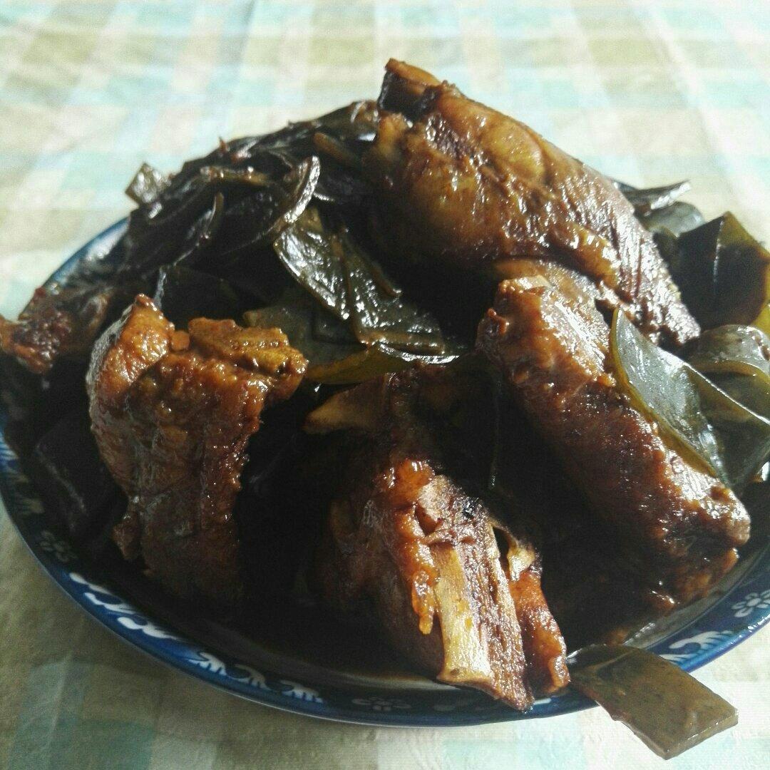 海带红烧排骨