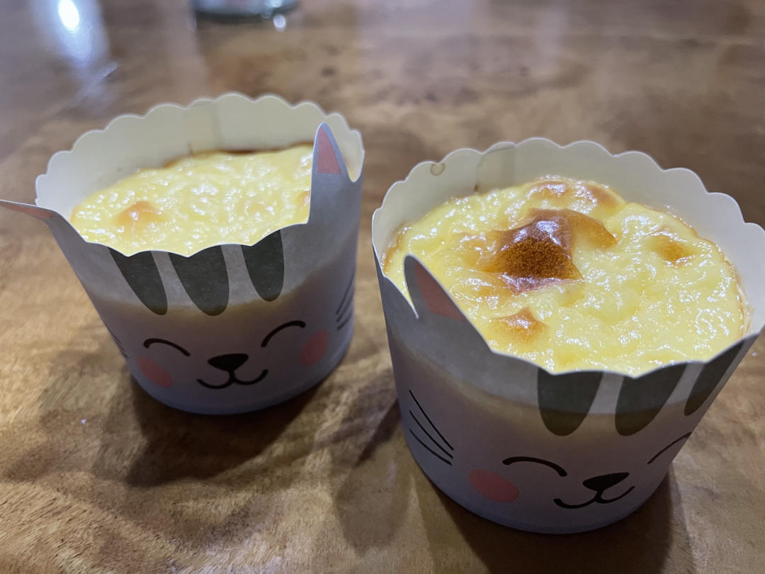 若木_vkx4做的牛奶鸡蛋布丁烤箱版