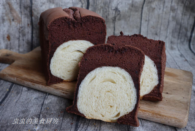 双味黑钻吐司的做法