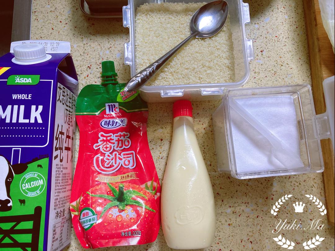 纯奶手撕吐司的做法 步骤1