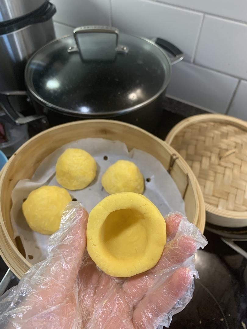 纯玉米面窝窝头(烫面.不发酵)