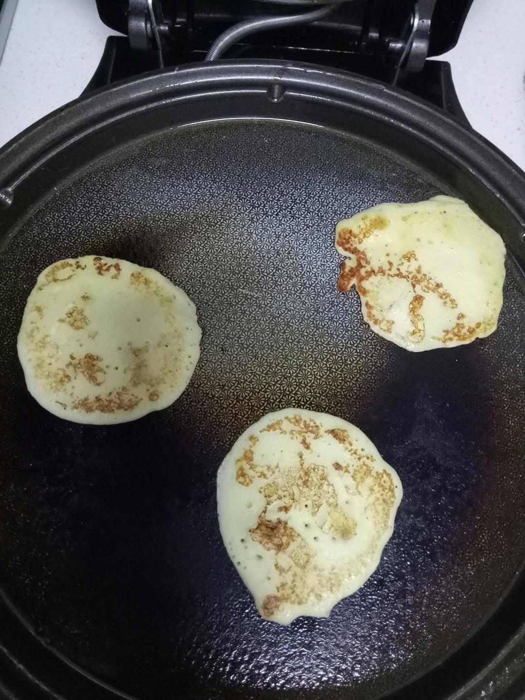 香蕉牛奶小煎饼