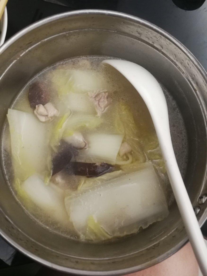 鸡汤白菜