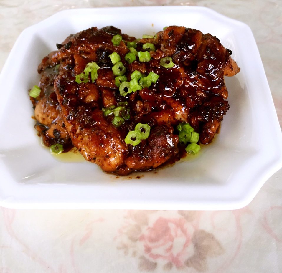 浓香照烧黑椒鸡腿