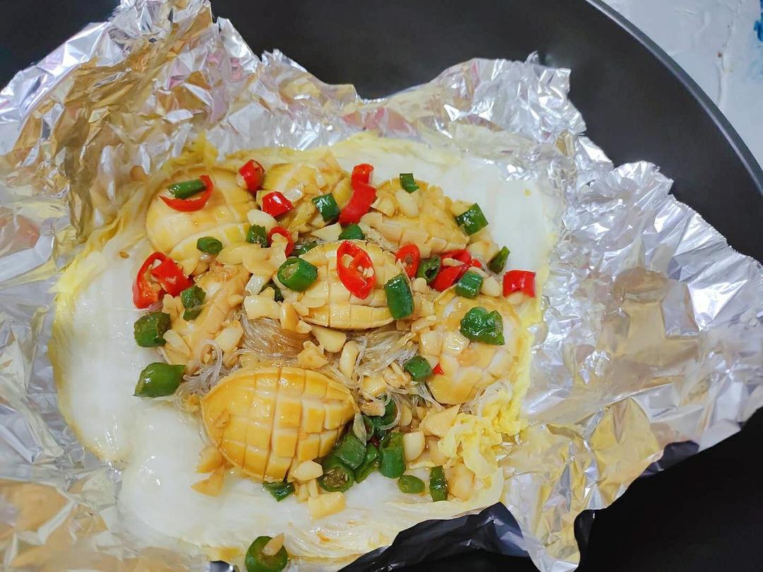 蒜蓉粉丝蒸鲍鱼