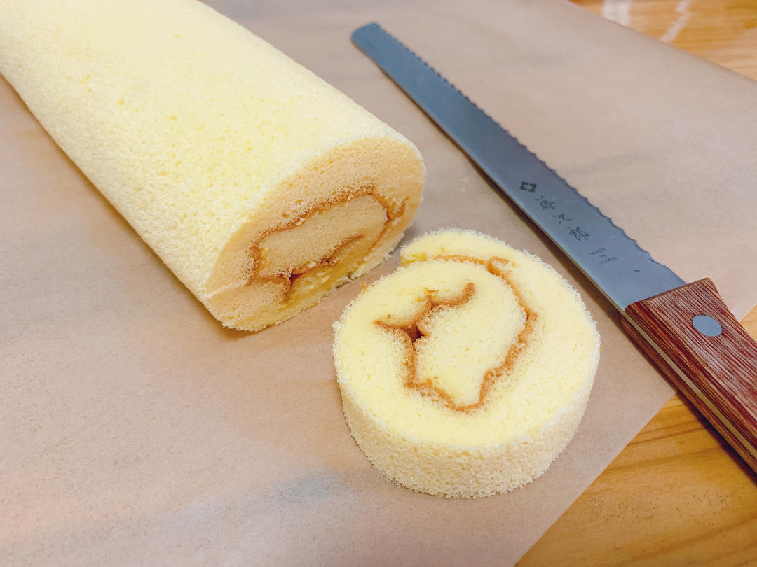 不开裂，不掉皮完美原味蛋糕卷