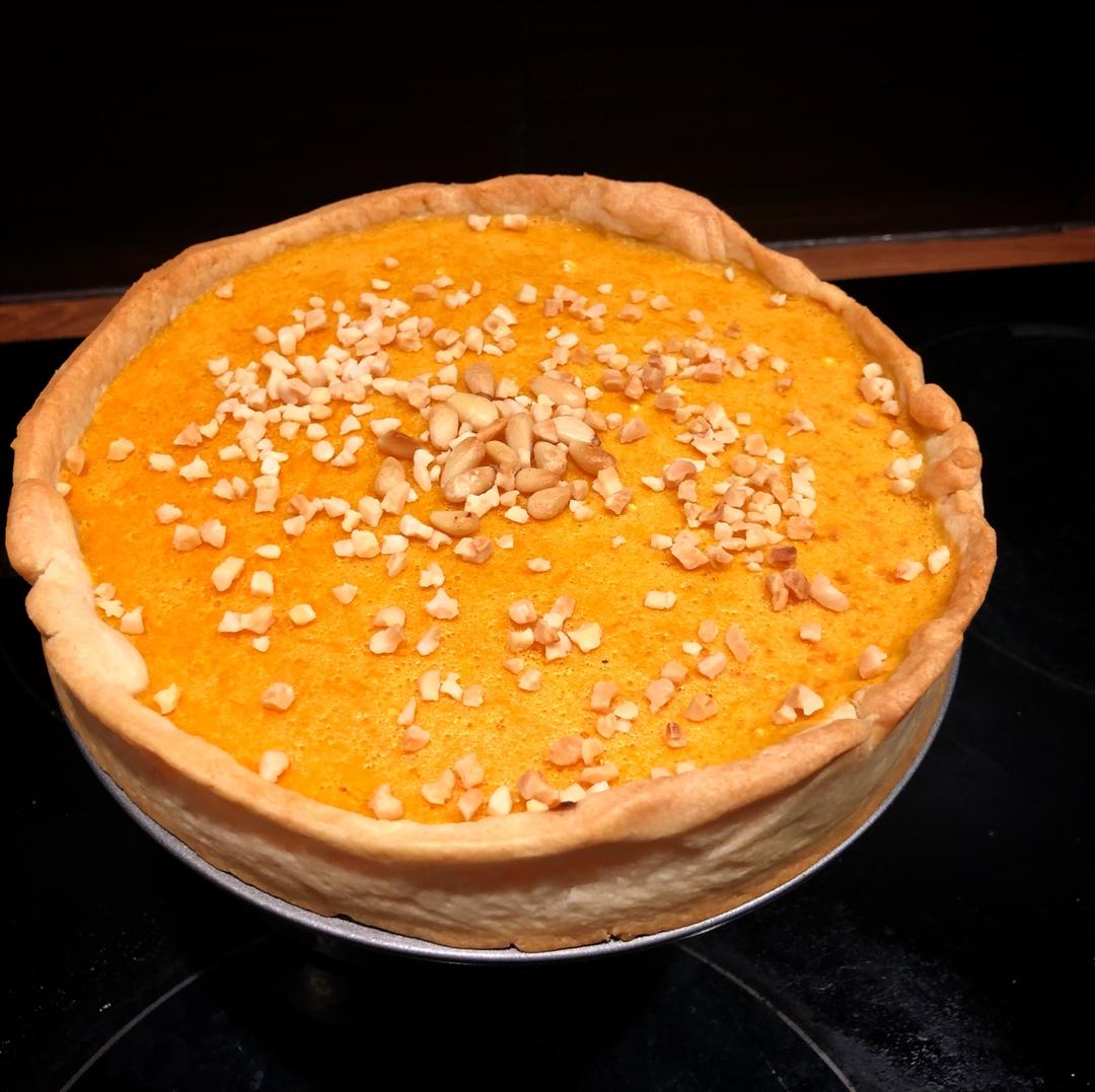 秋季时令小甜品——奶香南瓜派