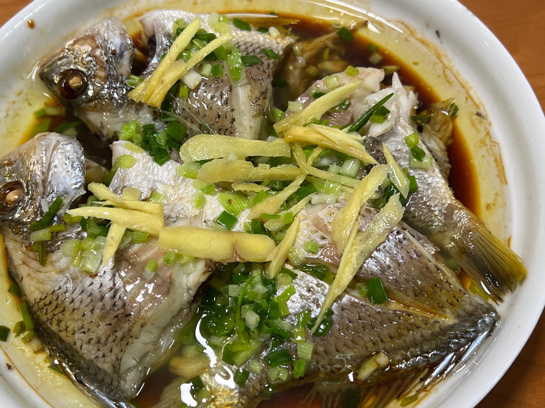 清蒸鱼（桂鱼、鲈鱼、多宝、鳊鱼均适用）