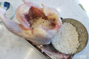 【0479】糯米猪肚鸡（超详细步骤）  <302小厨房>的做法 步骤15