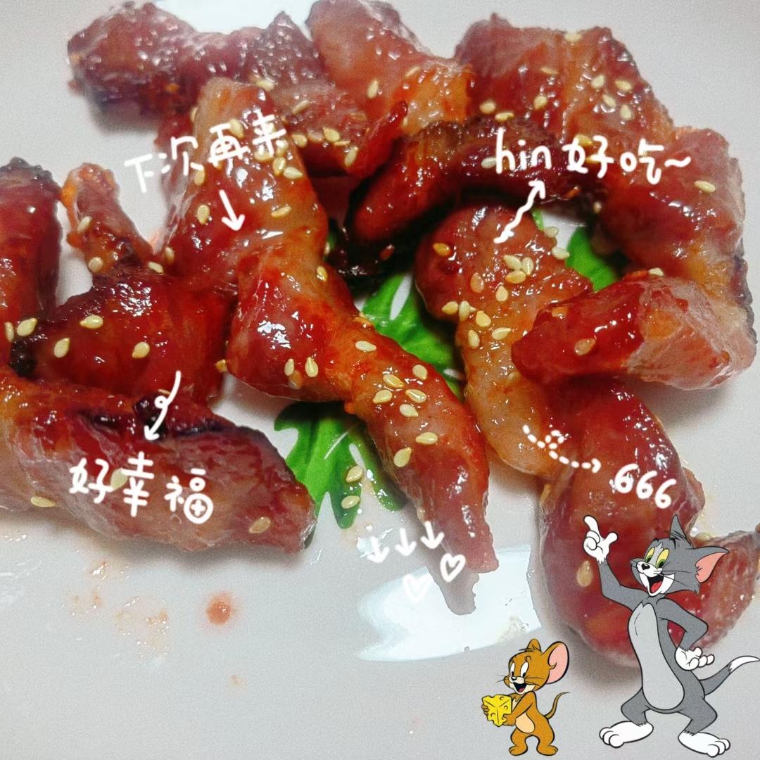 蜜汁叉烧肉（新手烤箱0失败）