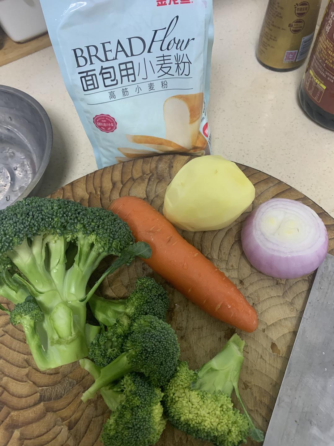 纯奶手撕吐司的做法 步骤1