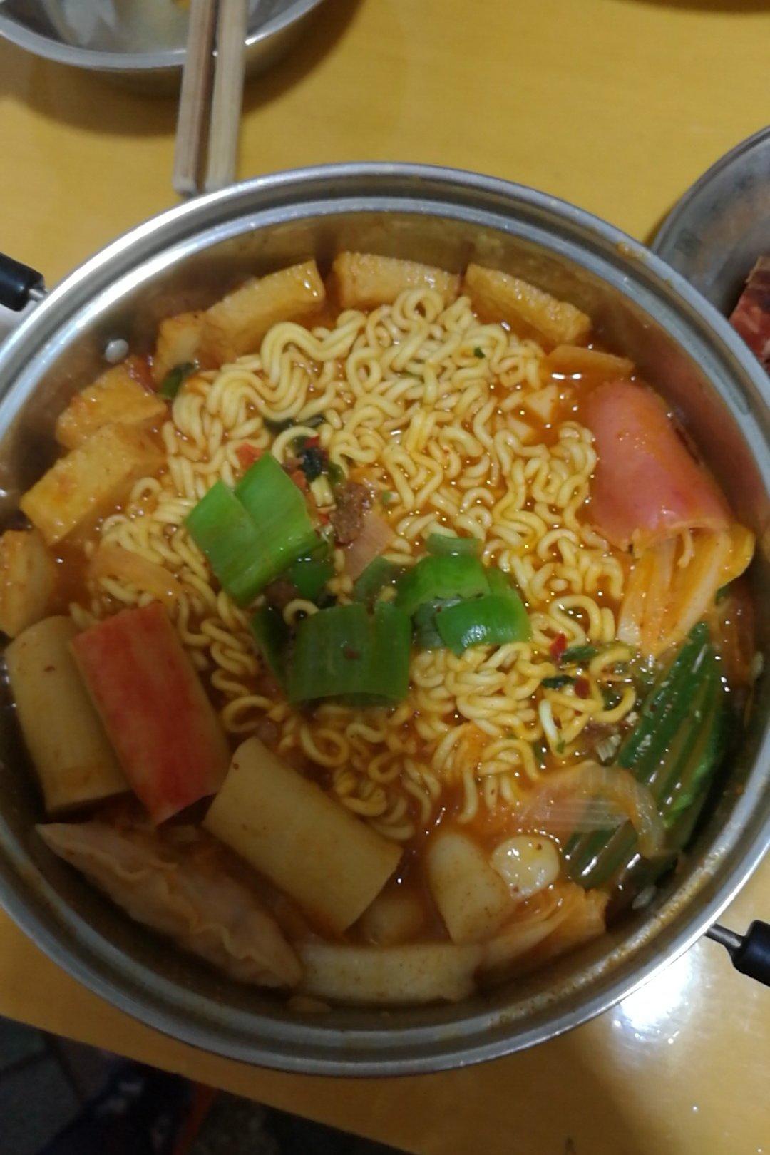 韩国部队锅拉面锅（超好吃）