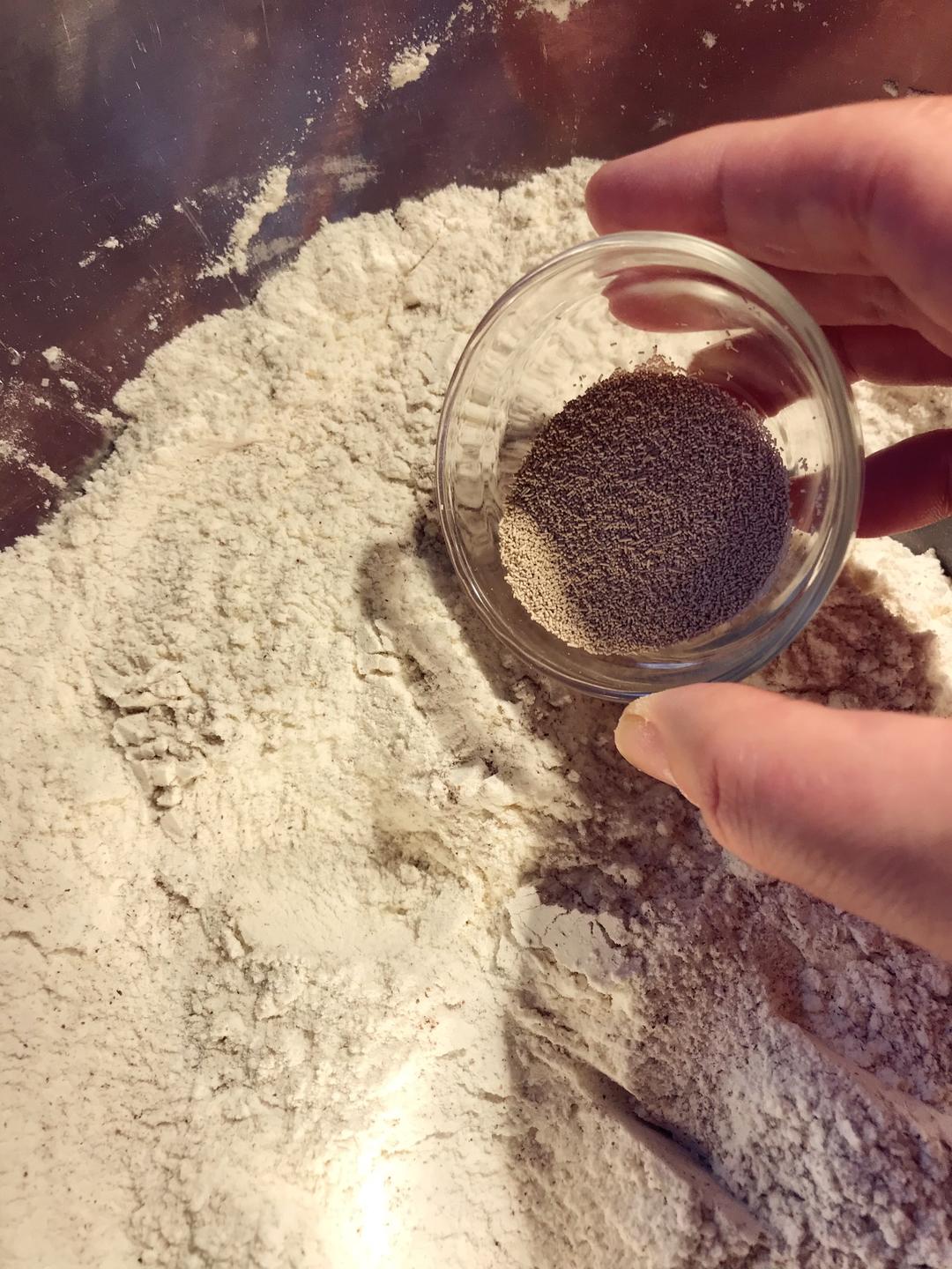 纯奶手撕吐司的做法 步骤1