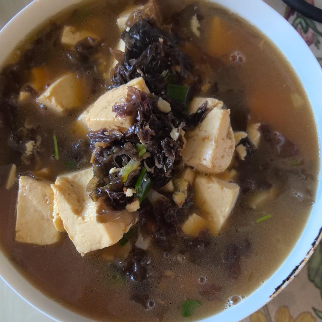 紫菜豆腐汤