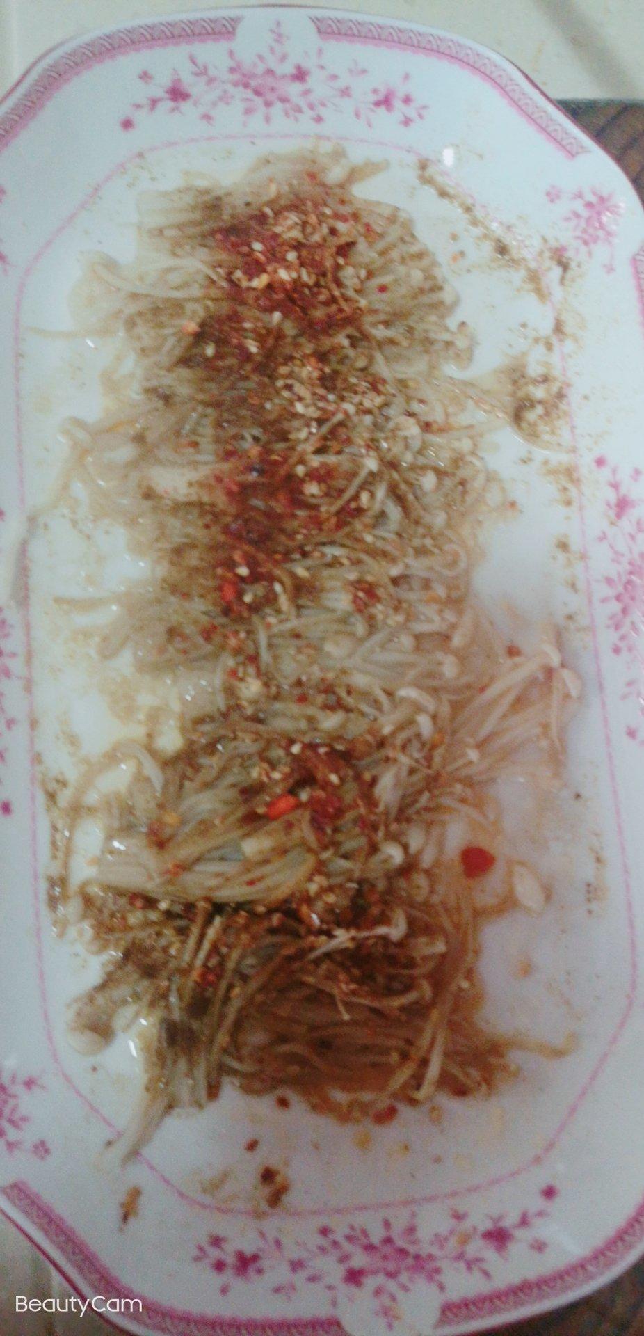微波炉金针菇