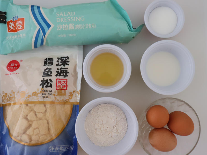 纯奶手撕吐司的做法 步骤1