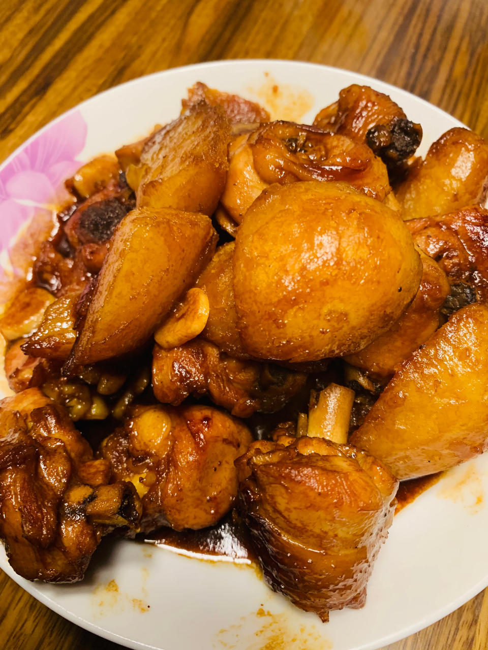 鸡腿炖土豆 上桌秒空盘 汤都喝干了！