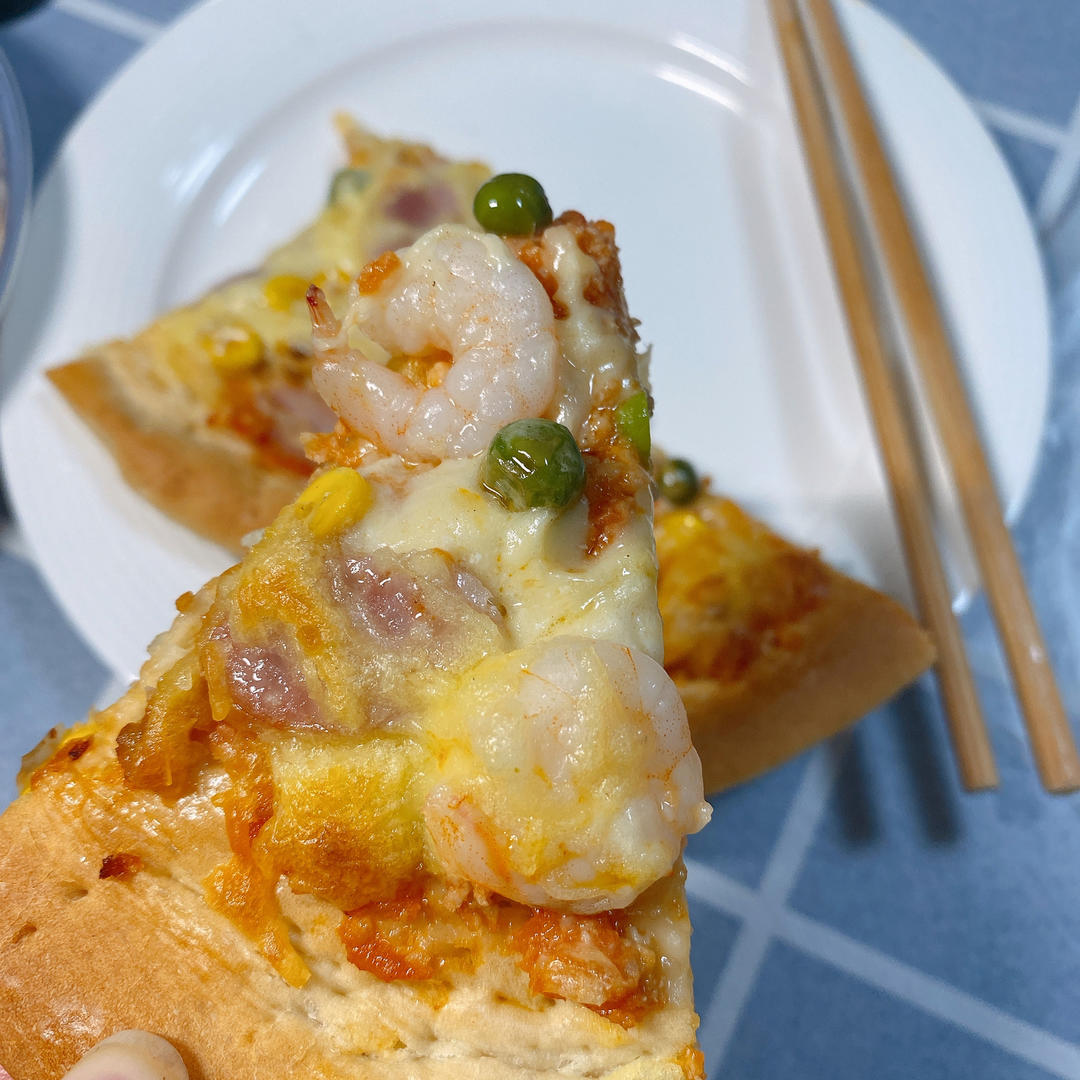 儿子说比BSK好吃的披萨（含披萨酱、饼底做法）