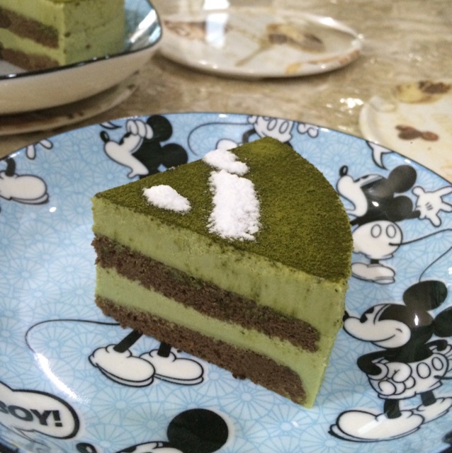 巧克力抹茶慕斯蛋糕（小山进巧克力海绵）