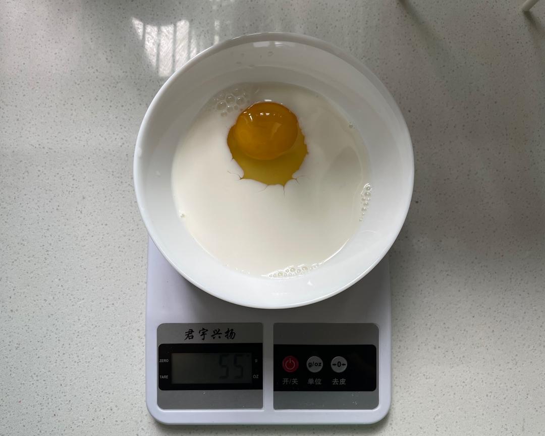 纯奶手撕吐司的做法 步骤1