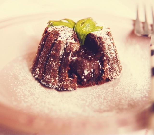 【软萌下午茶】—熔岩巧克力蛋糕的做法
