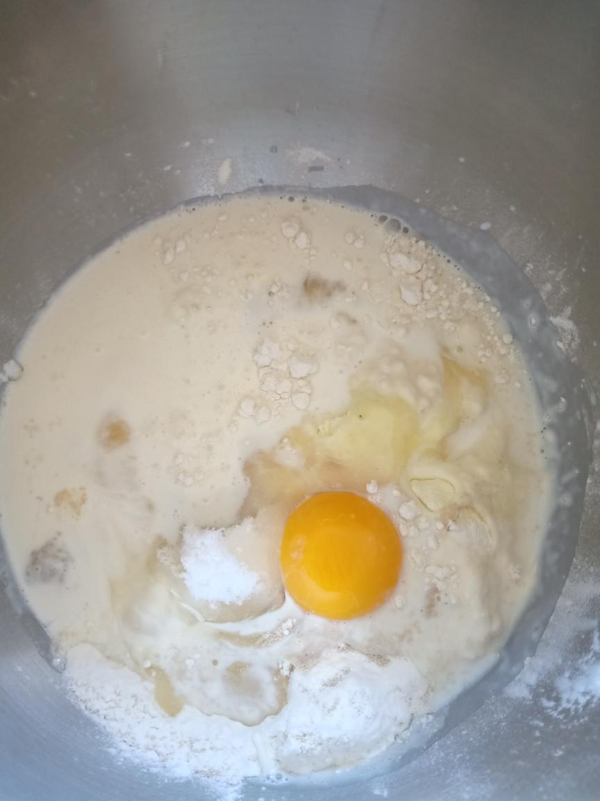纯奶手撕吐司的做法 步骤1