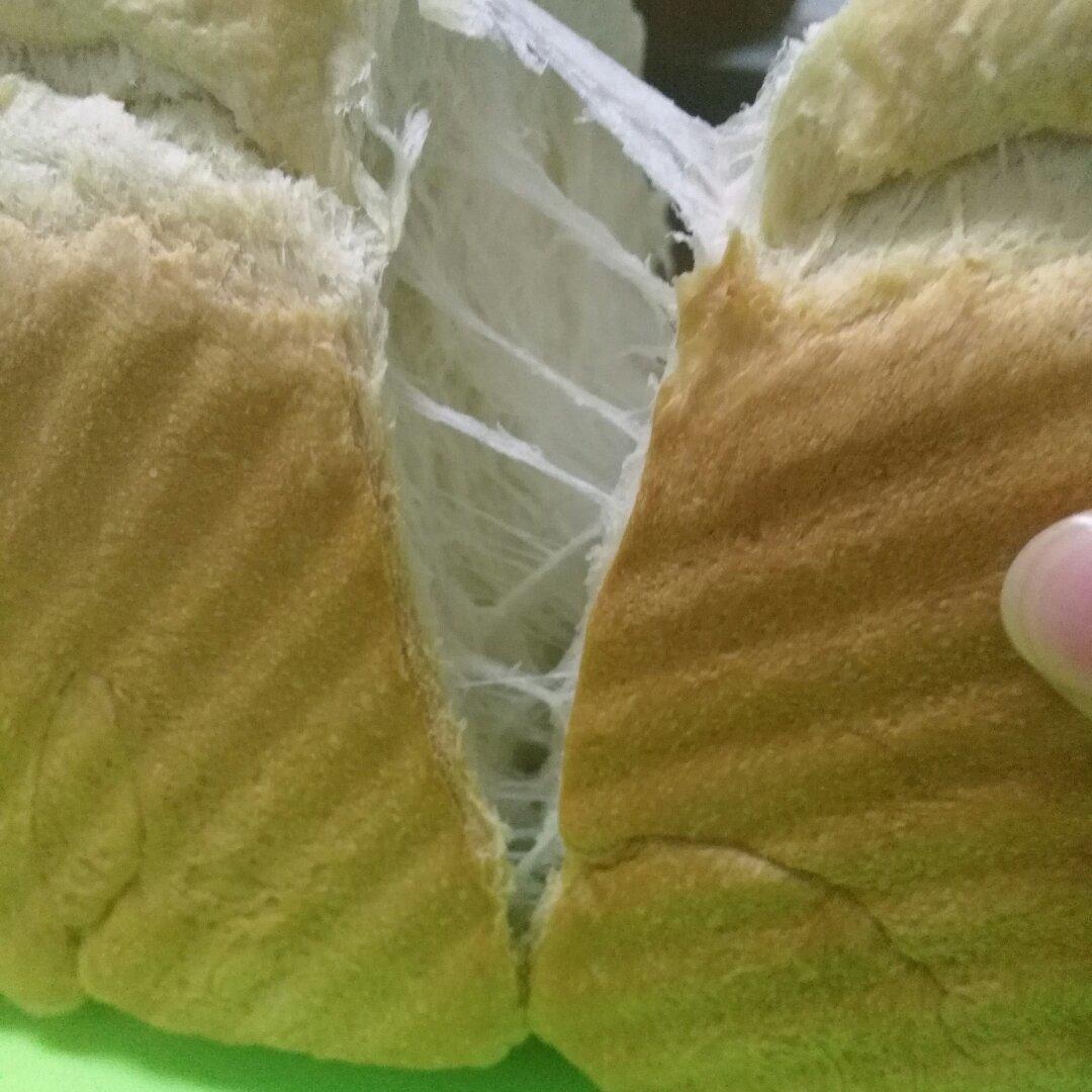 夺命软吐司(๑´ڡ`๑)超软拉丝极速方便的一次发酵吐司