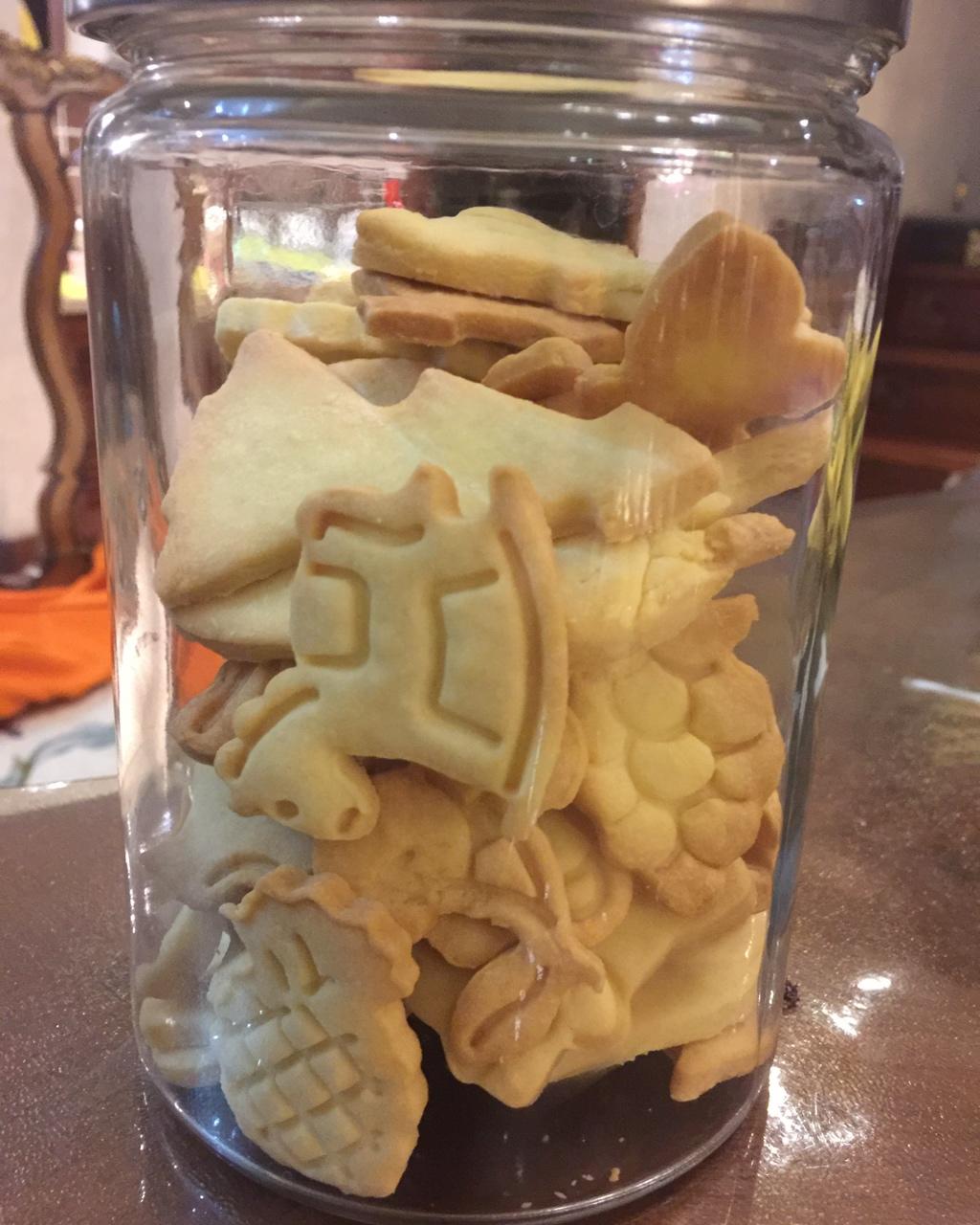 卡通黄油饼干