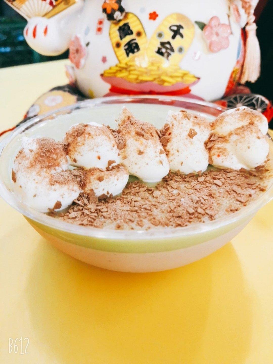 免烤新手抹茶慕斯