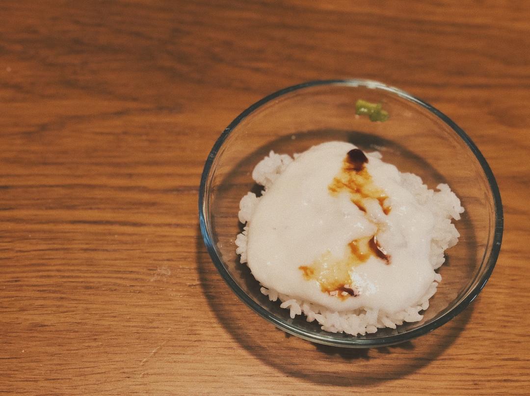 拌匀就能吃的山药泥拌饭