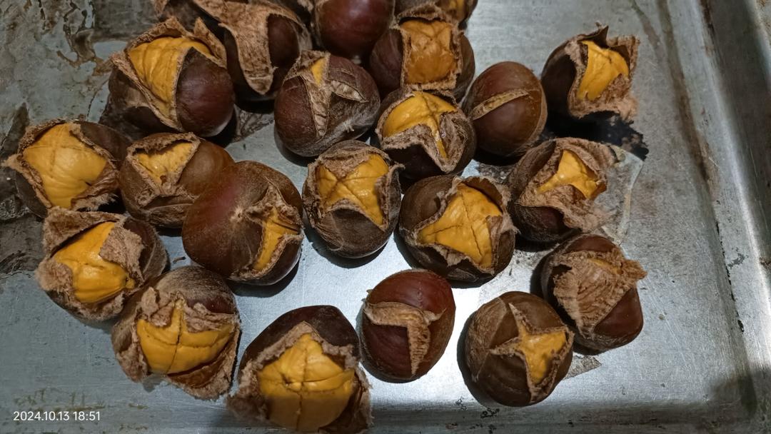 不用炒不用糖的“糖炒栗子”