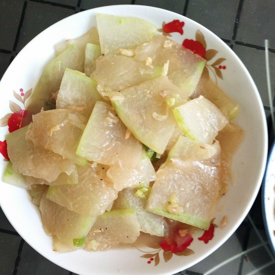 手机用户4795_4yzo做的虾皮炒冬瓜