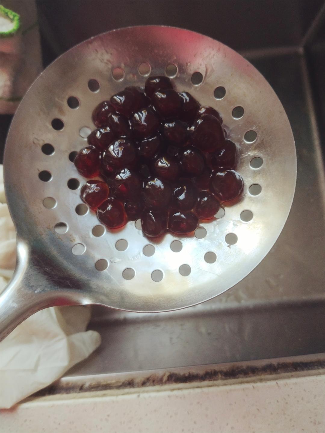 拯救变成非牛顿流体的木薯淀粉珍珠的奶茶