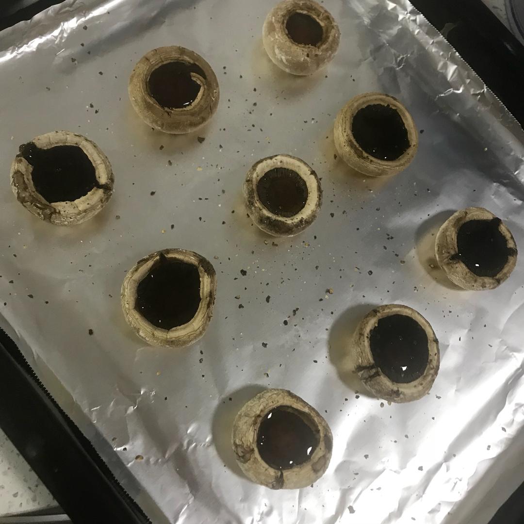 烤蘑菇