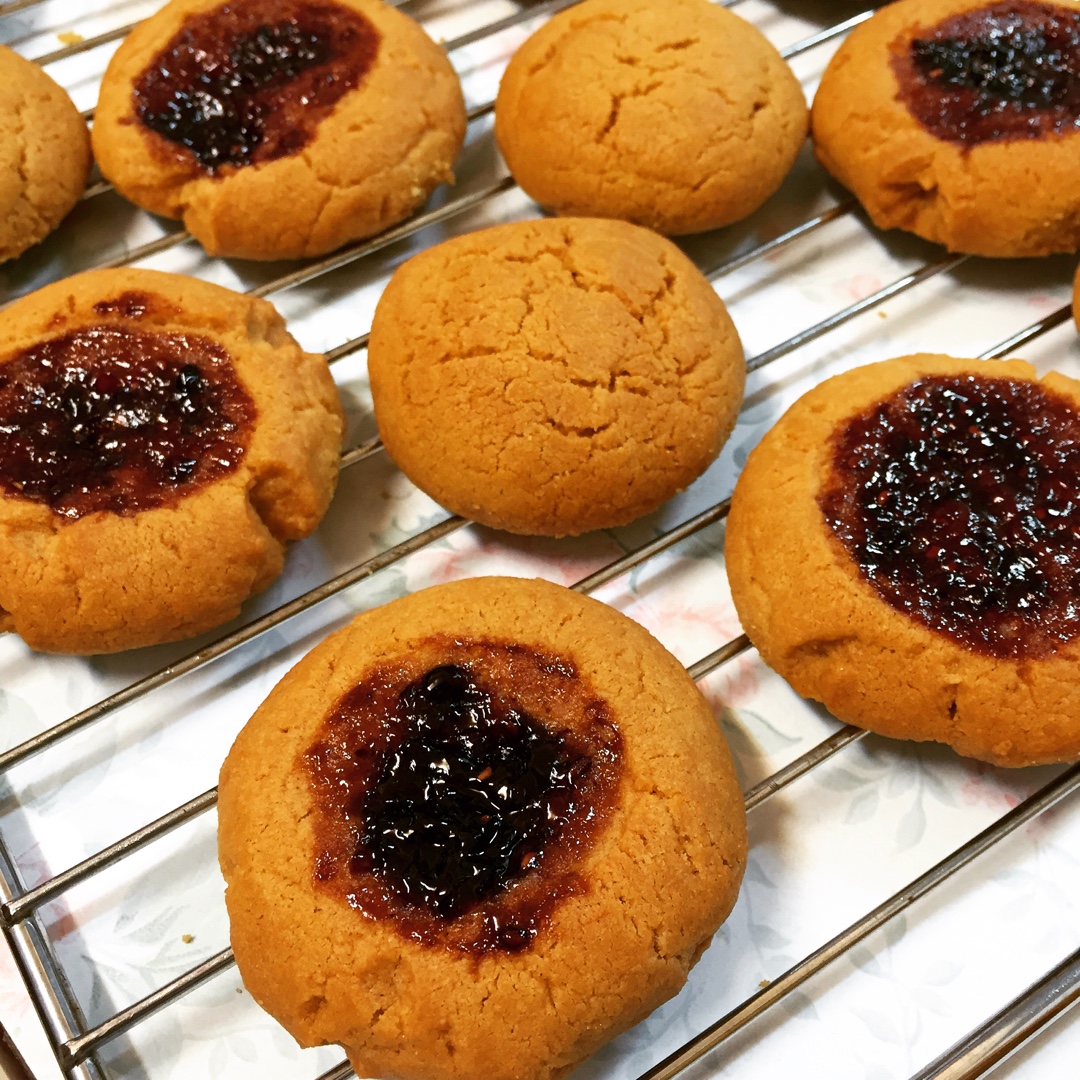 花生果酱曲奇饼干  PB&J Cookies
