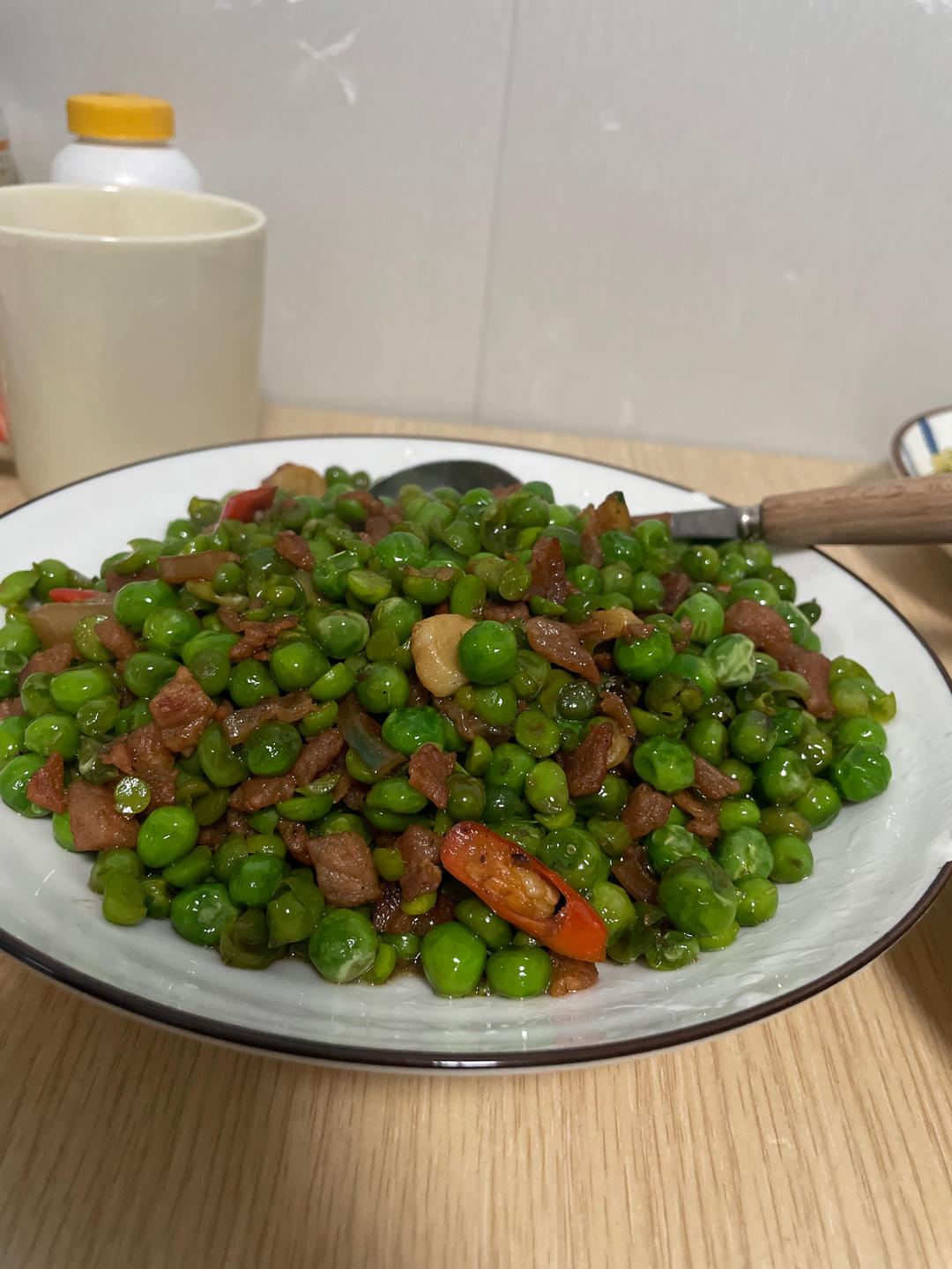 快手菜 青豆炒肉