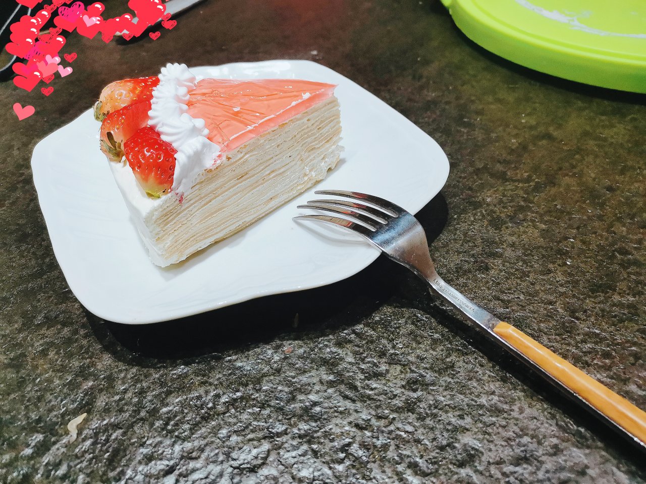 🍓🍓草莓千层蛋糕