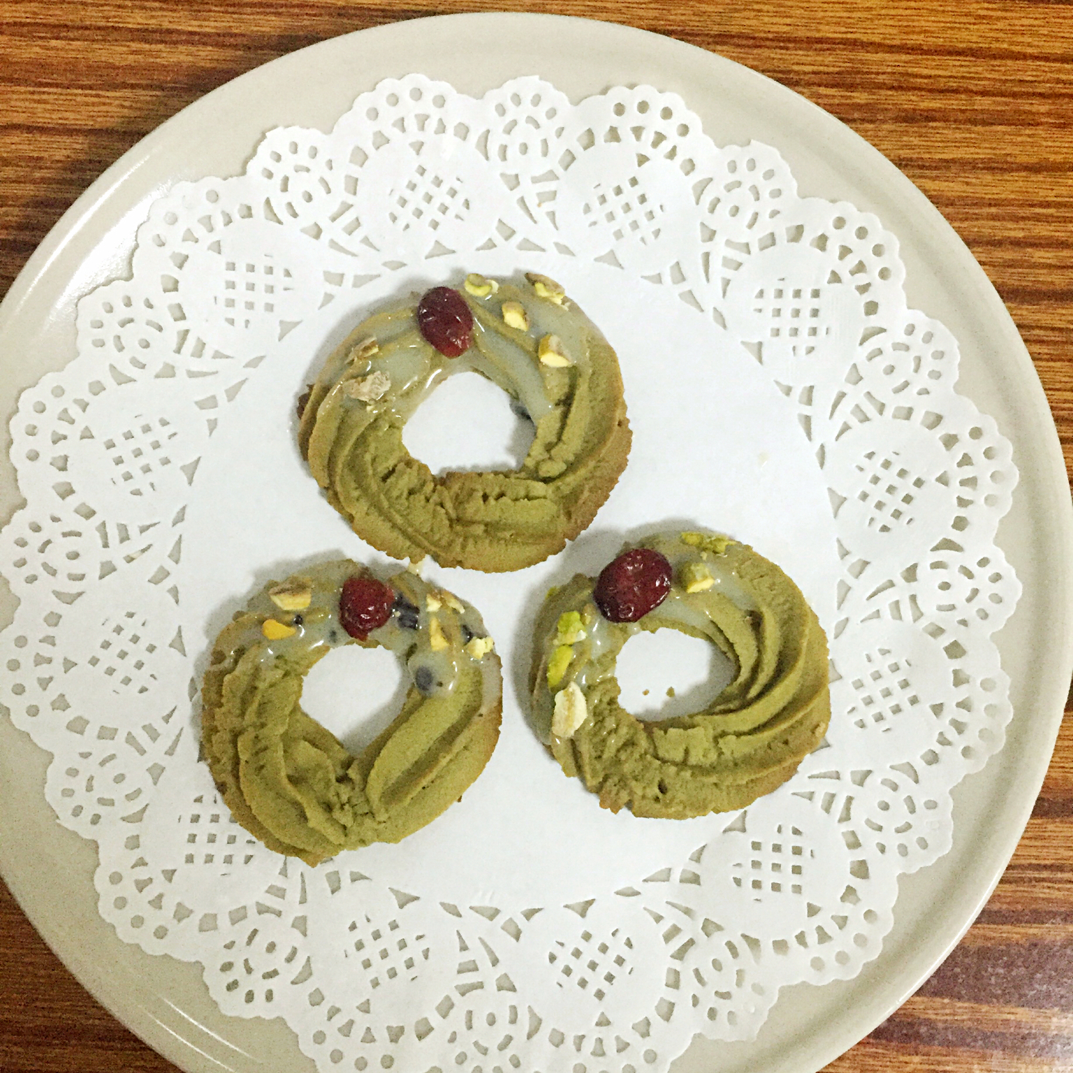 【圣诞】花环小曲奇 Christmas Wreath
