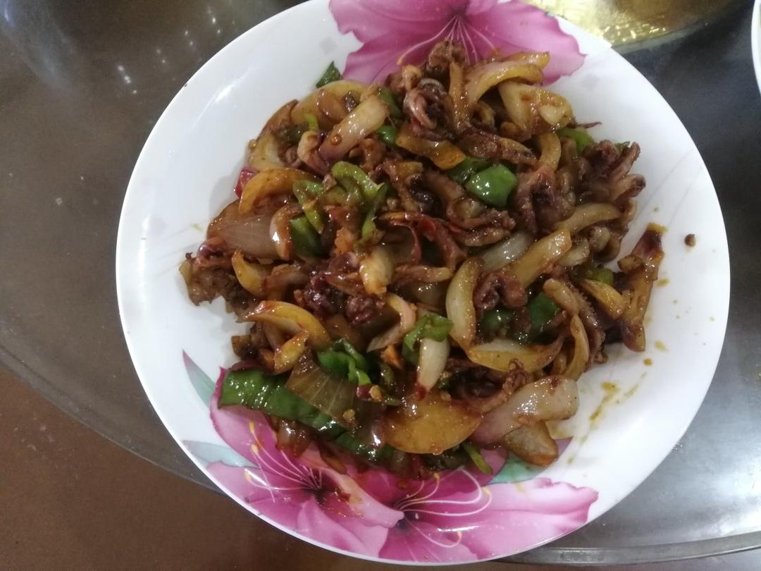 爆炒香辣鱿鱼