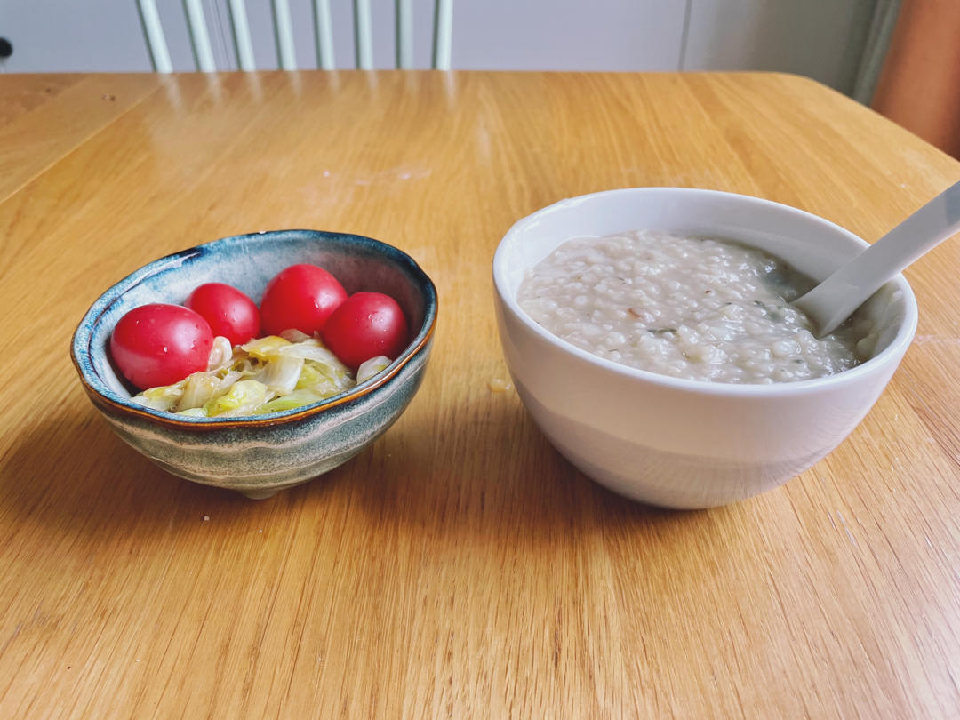 十五分钟快手之香滑皮蛋瘦肉粥(附五分钟电饭煲电压力锅更快捷方法)