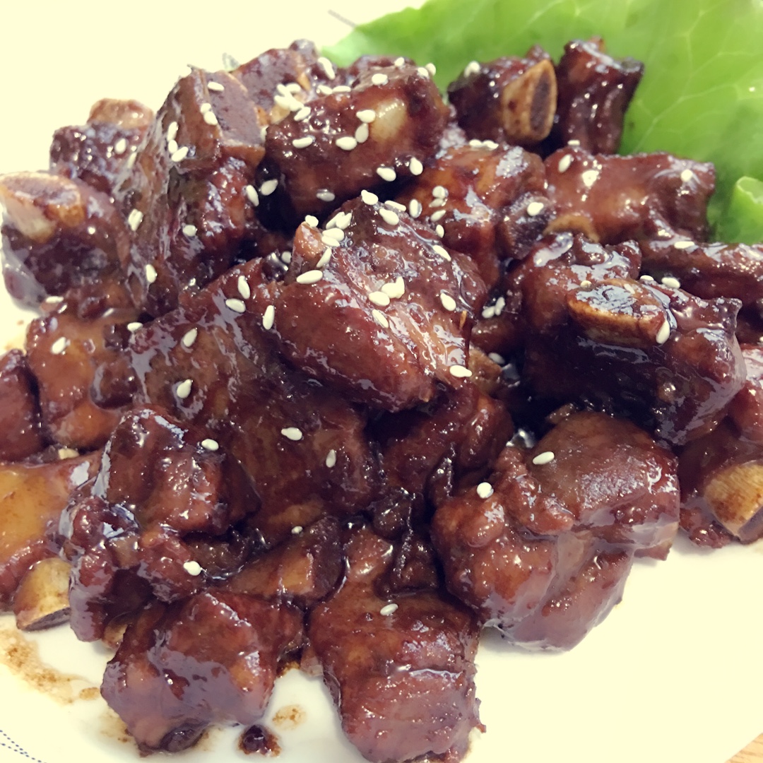 懒人版糖醋排骨