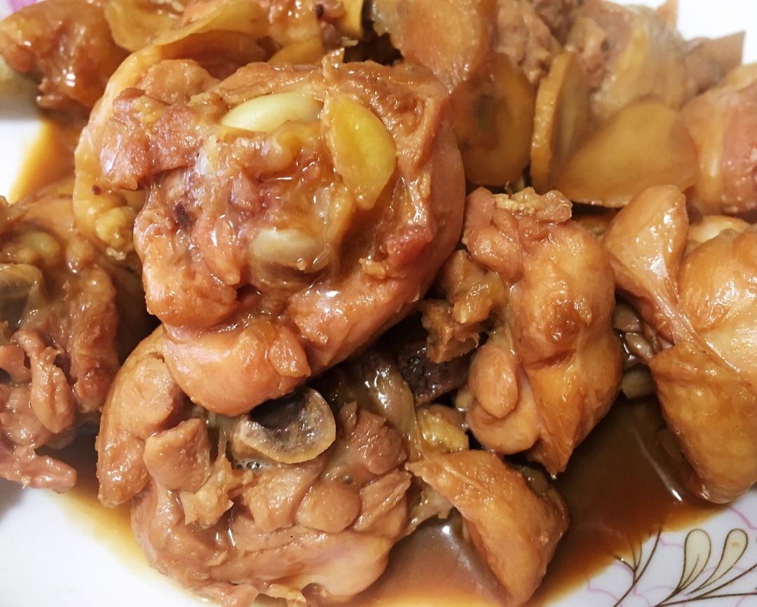 麻油沙姜鸡（中餐厅菜单）