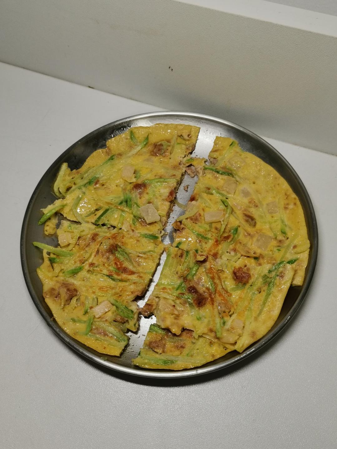 包菜蛋饼也太好吃了吧！！！吃撑才153大卡