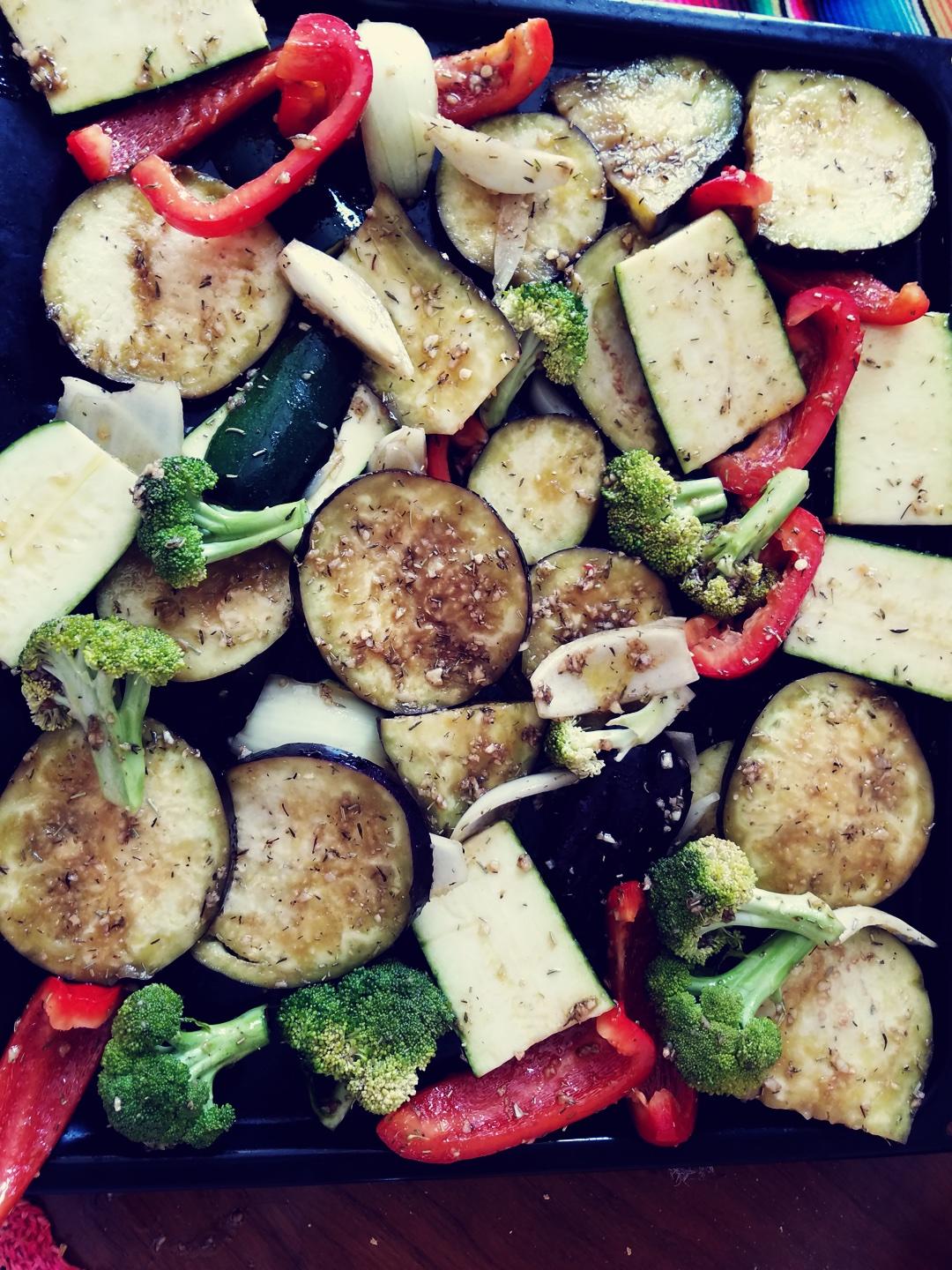 快手意大利菜Antipasti意式烤蔬菜的做法