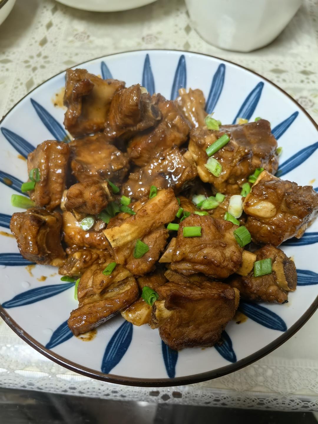 肉终于不柴，不老了，改进版红烧排骨