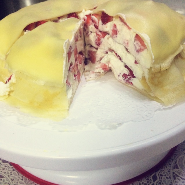 芒果千层蛋糕 6寸