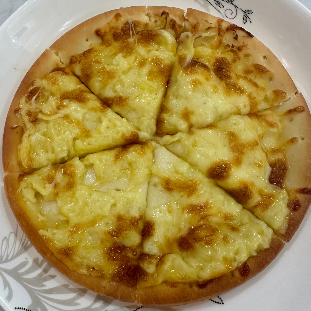 速成空气炸锅榴莲披萨