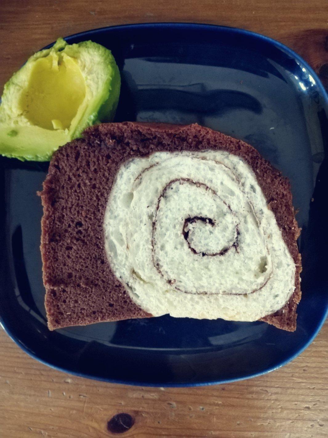 一次成功的黑钻吐司｜蛋糕➕面包的神仙搭配