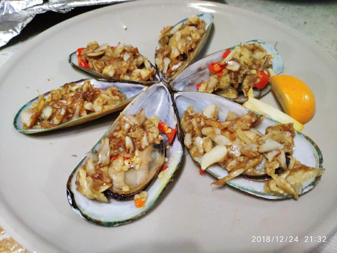 橘丽丝|三色青口（蒜蓉、鲜辣、葱油）